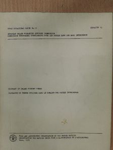 Glossary of Inland Fishery Terms/Glossaire de termes utilises dans le domaine des paches interieures [antikvár]
