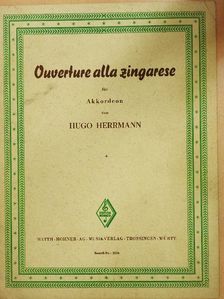 Hugo Herrmann - Ouverture alla zingarese für Akkordeon [antikvár]