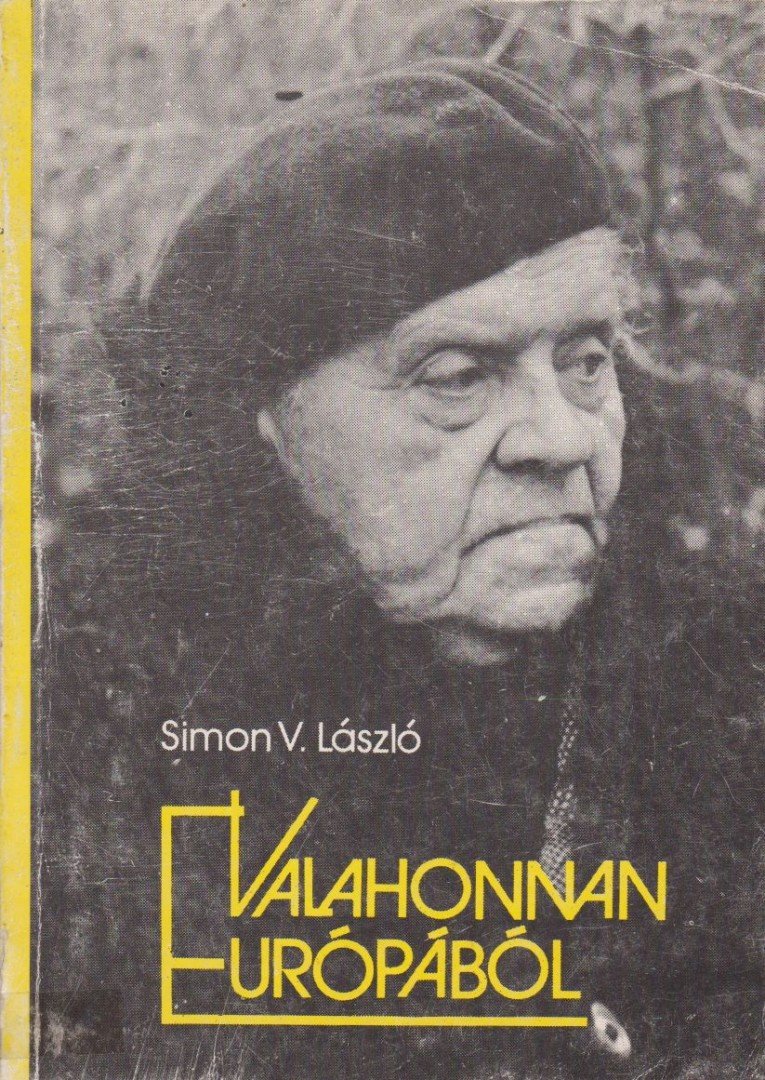SIMON V. LÁSZLÓ - Valahonnan Európából [antikvár]