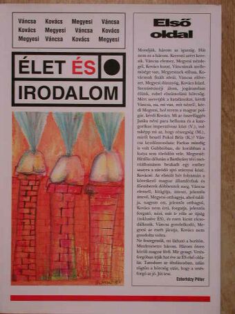 Kovács Zoltán - Élet és Irodalom - Első oldal [antikvár]