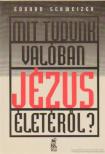 Schweizer, Eduard - Mit tudunk valóban Jézus életéről? [antikvár]