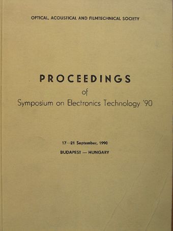A. Baric - Proceedings of Symposium on Electronics Technology '90 [antikvár]