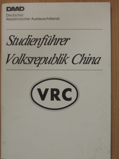 Ingo Nentwig - Studienführer Volksrepublik China [antikvár]