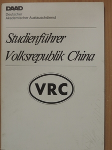 Ingo Nentwig - Studienführer Volksrepublik China [antikvár]