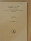 Heinz Bethge - Leopoldina 3/1989 [antikvár]