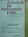 Adrian Holderegger - Zeitschrift für medizinische Ethik 1994/4 [antikvár]