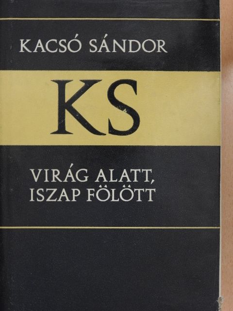 Kacsó Sándor - Virág alatt, iszap fölött [antikvár]