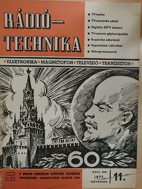 Bassó Andor - Rádiótechnika 1977. november [antikvár]