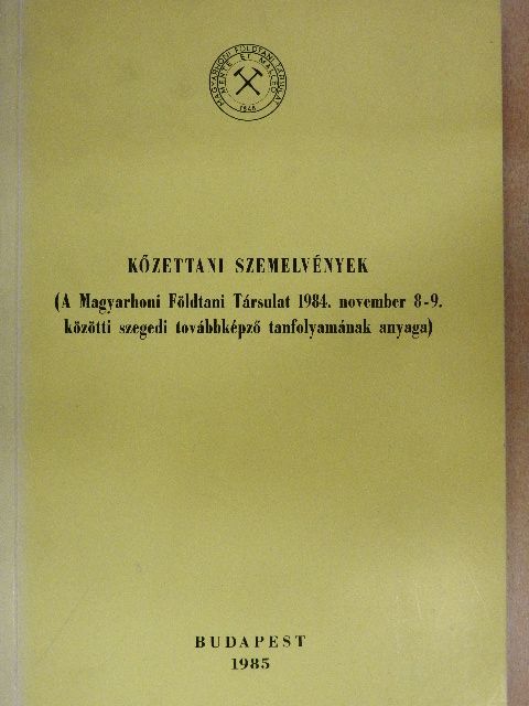 Balla Zoltán - Kőzettani szemelvények [antikvár]