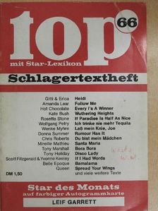Amanda Lear - Top Schlagertextheft 66 [antikvár]