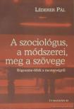 LÉDERER PÁL - A szociológus, a módszerei, meg a szövege [antikvár]