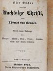 Thomas von Kempen - Vier Bücher von der Nachfolge Christi (gótbetűs) [antikvár]