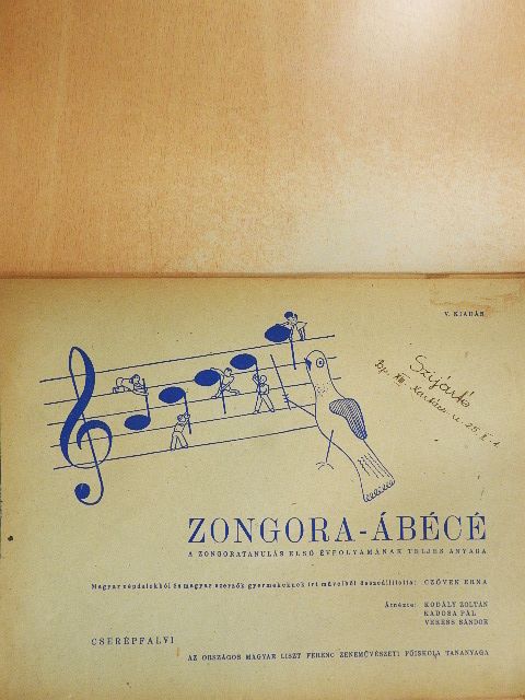 Járdányi Pál - Zongora-ábécé [antikvár]