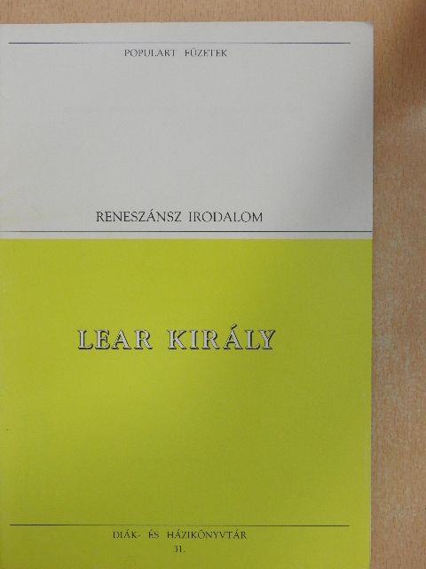 William Shakespeare - Lear király [antikvár]