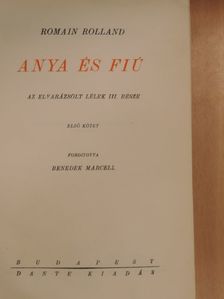 Romain Rolland - Az elvarázsolt lélek III/1-2. [antikvár]