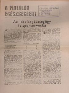 A fiatalok egészségéért [antikvár]