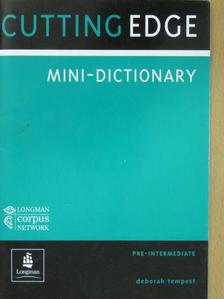 Deborah Tempest - Cutting Edge - Pre-Intermediate - Mini-Dictionary [antikvár]