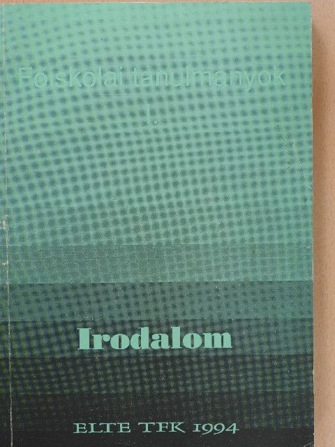 Bíró Ildikó - Irodalom (dedikált példány) [antikvár]