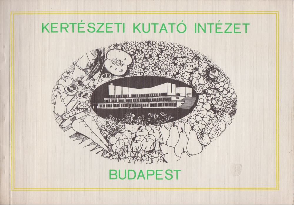 Nagy Vilmos - Kertészeti Kutató Intézet [antikvár]
