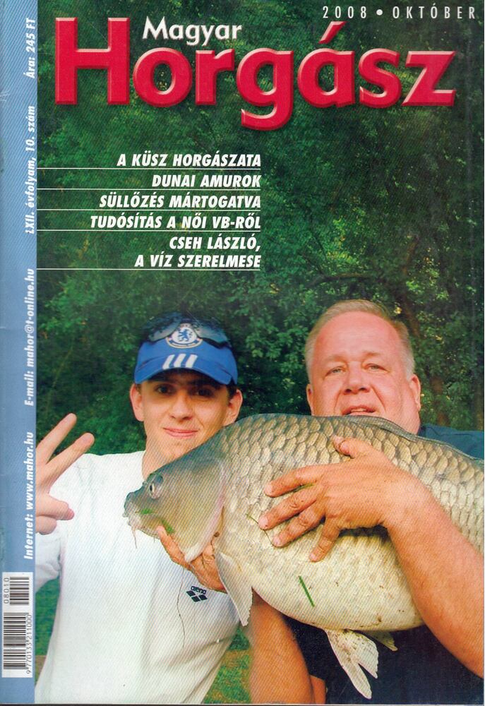 Szalay Ferenc - Magyar Horgász 2008. október [antikvár]