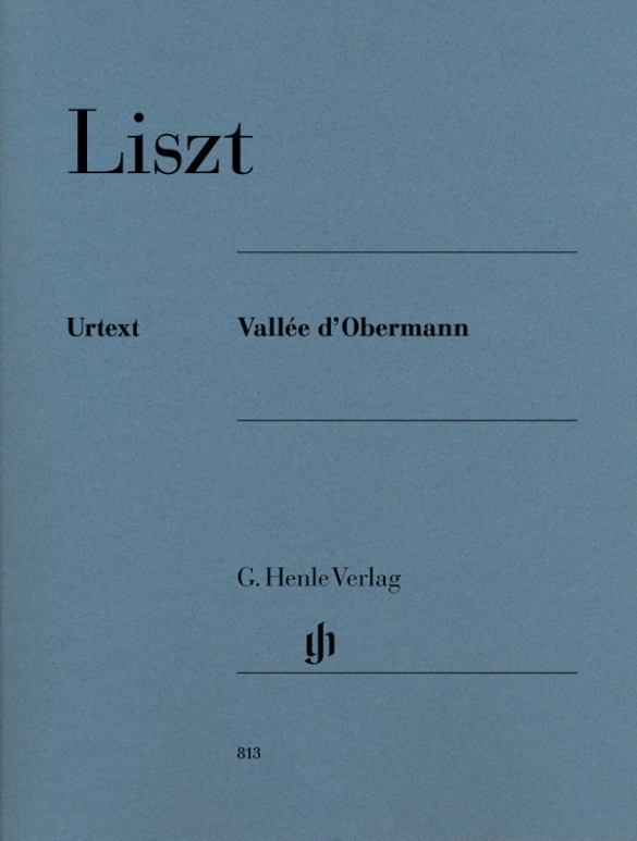 LISZT - VALLÉE D`OBERMANN FÜR KALVIER URTEXT (HERTTRICH/THEOPOLD)