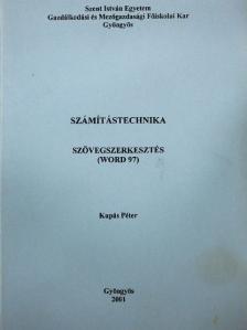 Kupás Péter - Számítástechnika [antikvár]