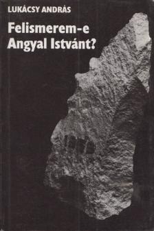 LUKÁCSY ANDRÁS - Felismerem-e Angyal Istvánt? (dedikált) [antikvár]