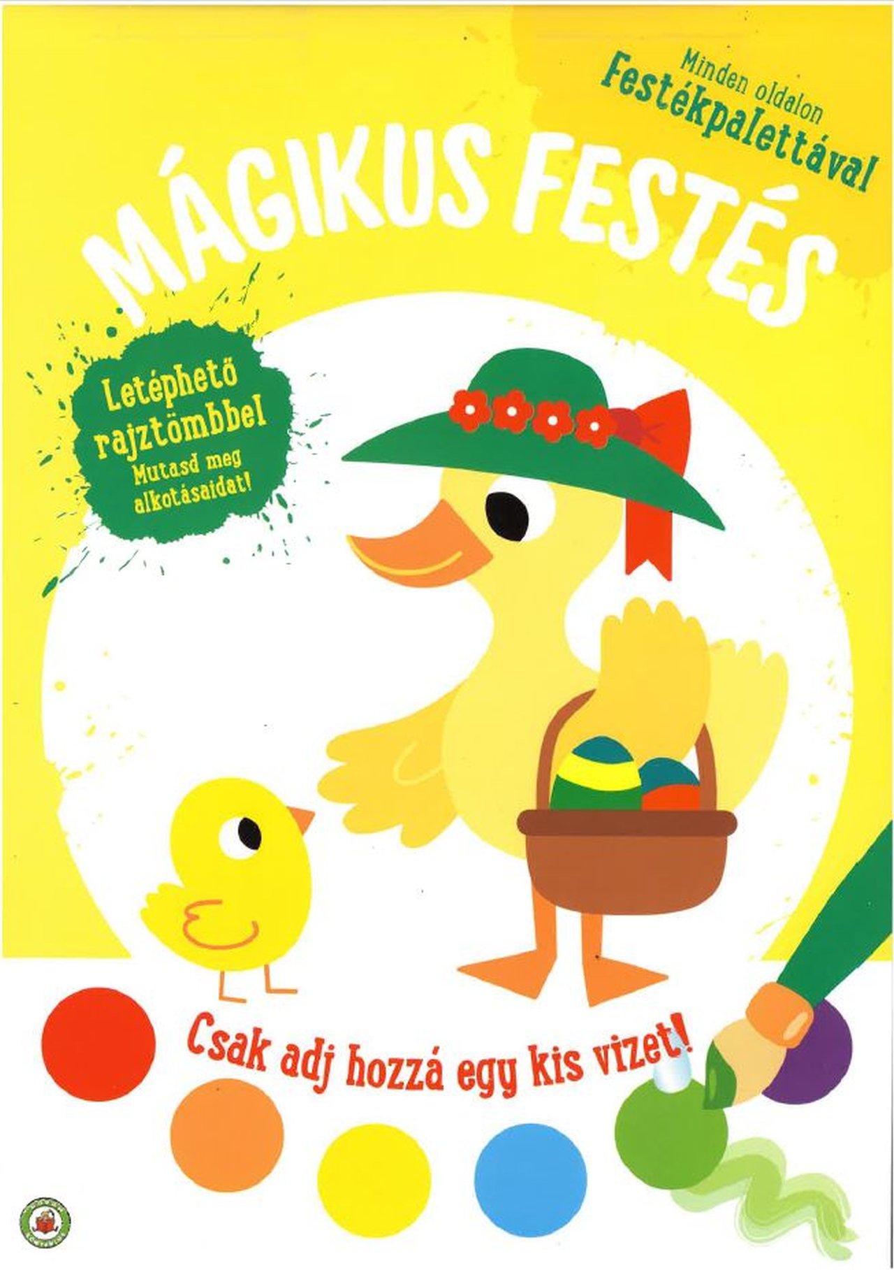 Mágikus festés - Kiskacsa