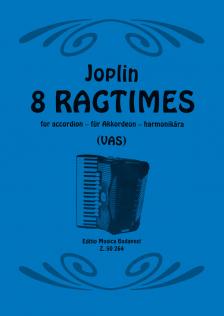 JOPLIN, SCOTT - 8 RAGTIMES HARMONIKÁRA (VAS)