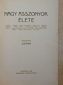 Nagy asszonyok élete [antikvár]