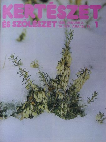 Kiss József - Kertészet és Szőlészet 1986. január-december/'86 tavasz különszám/'86 ősz-tél különszám [antikvár]