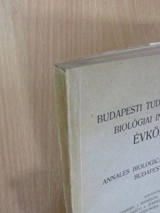 Andreánszky Gábor - Budapesti Tudományegyetem Biológiai Intézetének Évkönyve 1950. [antikvár]