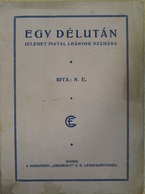 N. E. - Egy délután [antikvár]