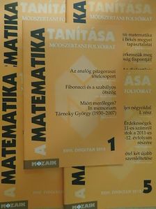 Dr. Darvasi Gyula - A matematika tanítása 2010/1-5. [antikvár]