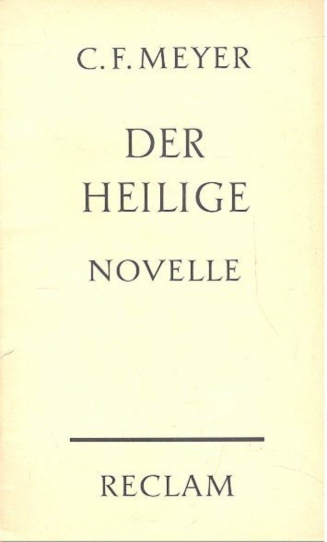 Meyer C. F. - Der Heilige [antikvár]