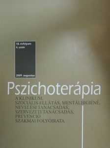 Bartha Dávid Péter - Pszichoterápia 2009. augusztus [antikvár]