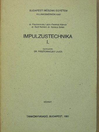 Dr. Redl Richárd - Impulzustechnika I. [antikvár]