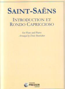 SAINT -SAENS - INTRODUCTION ET RONDO CAPRICCIOSO FOR FLUTE AN PIANO ARR. D. BOURIAKOV