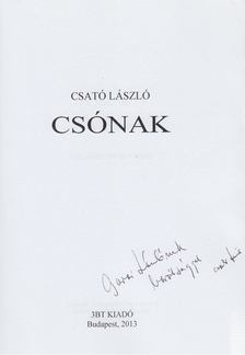 Csató László - Csónak (Dedikált) [antikvár]
