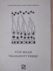 Füst Milán - Füst Milán válogatott versei [antikvár]