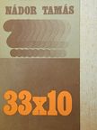 Bárány Tamás - 33 x 10 [antikvár]