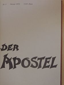 Blum Franz Christian - Der Apostel Januar-Dezember 1972. [antikvár]
