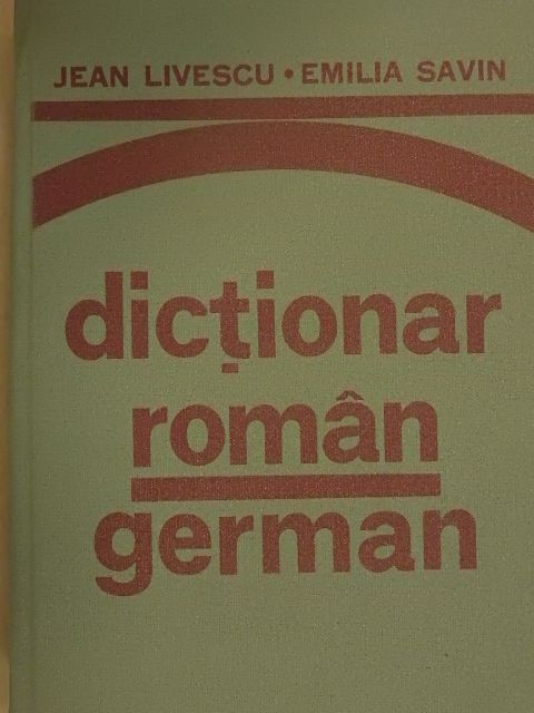 Emilia Savin - Dictionar roman-german [antikvár]