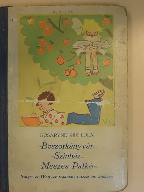 Kosáryné Réz Lola - Boszorkányvár/Színház/Meszes Palkó [antikvár]