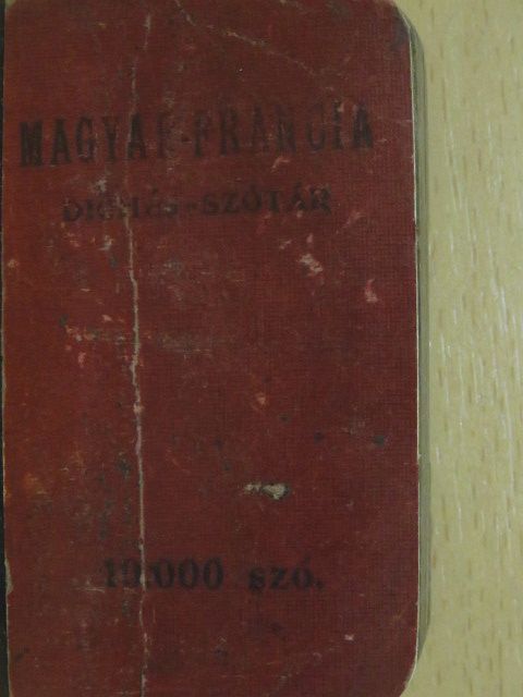 Magyar-francia dióhéj-szótár (minikönyv) [antikvár]
