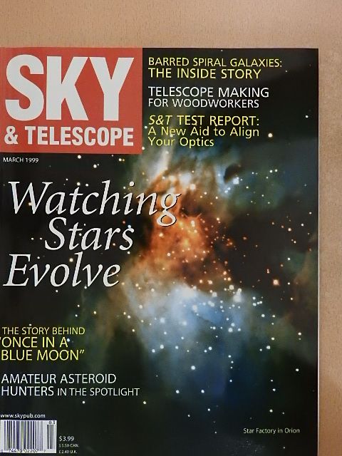 David H. Levy - Sky & Telescope March 1999 [antikvár]