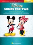 DISNEY SONGS FOR TWO. EASY INSTRUMENTAL DUETS, CELLOS