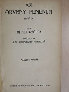 Ohnet György - Az örvény fenekén I-III. [antikvár]