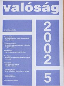 Csath Magdolna - Valóság 2002. május [antikvár]