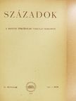 A. I. Puskás - Századok 1961/1-6. [antikvár]